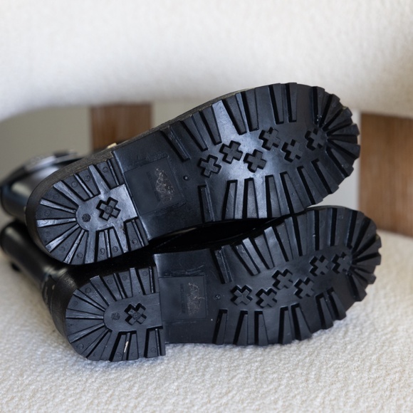 Michael Kors Moto Style Calf Height Rain Boots size US Womens 7 - Picture 14 of 14